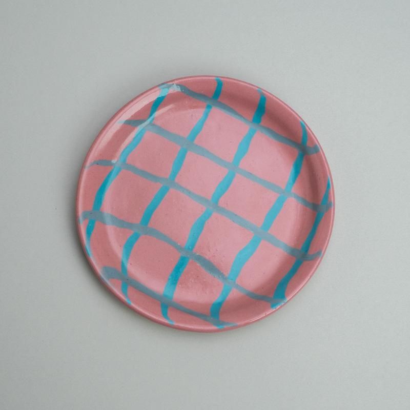  CHECK PLATE PINK & BLUE