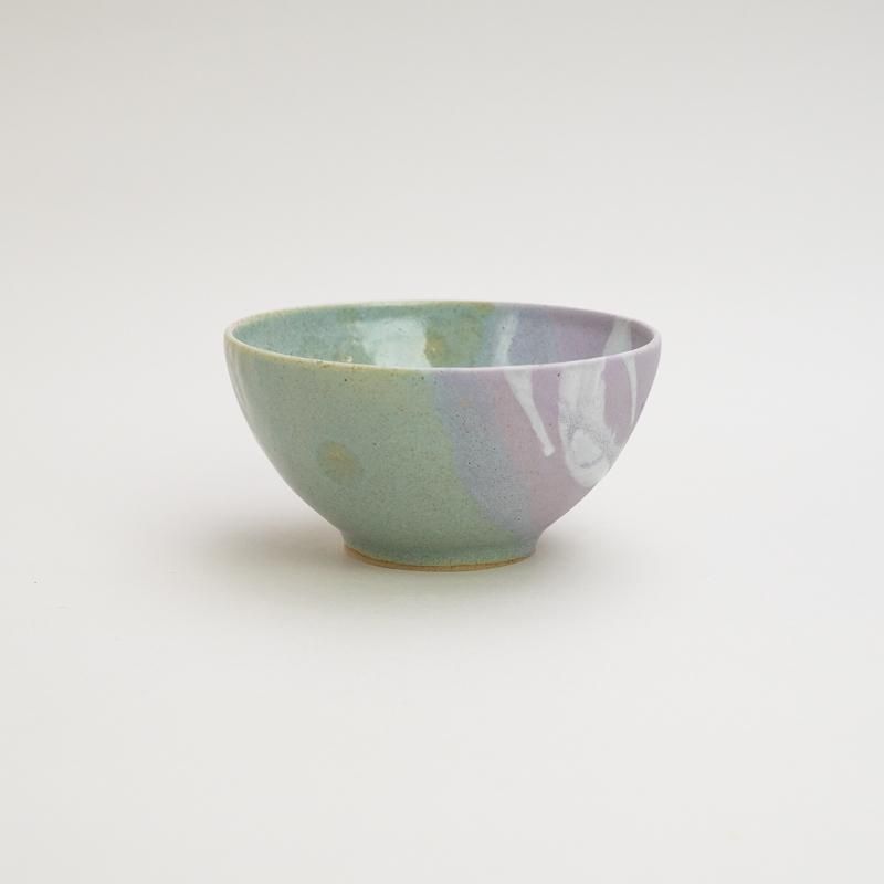  RICE BOWL -PURPLE & GREEN