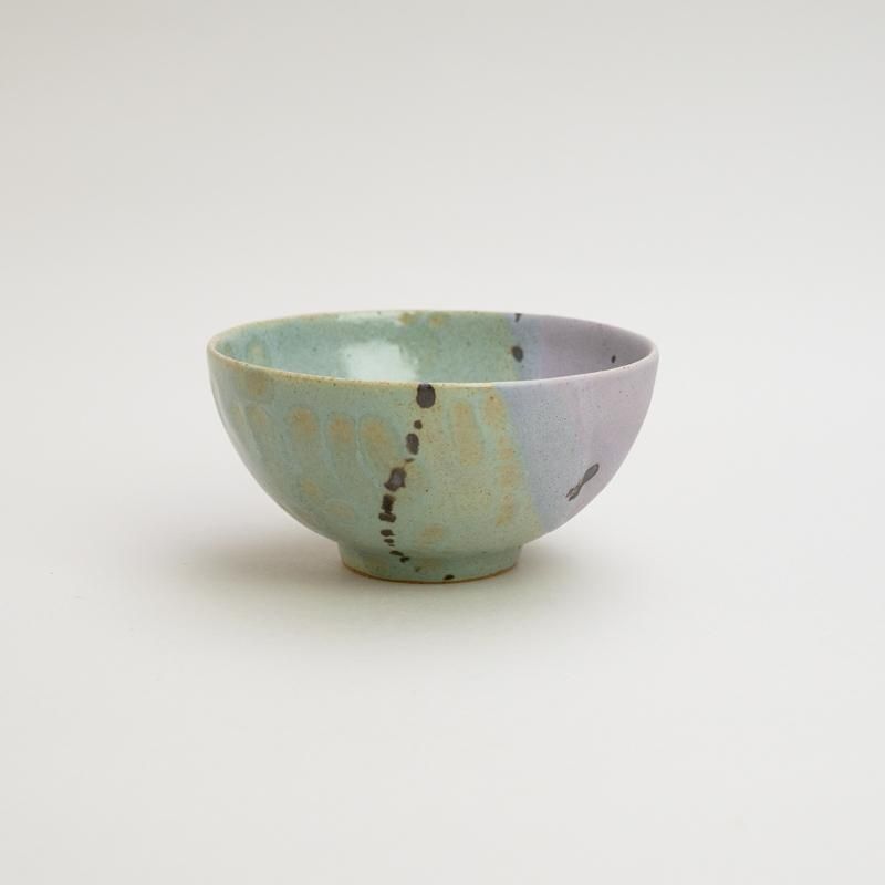  RICE BOWL -PURPLE & GREEN