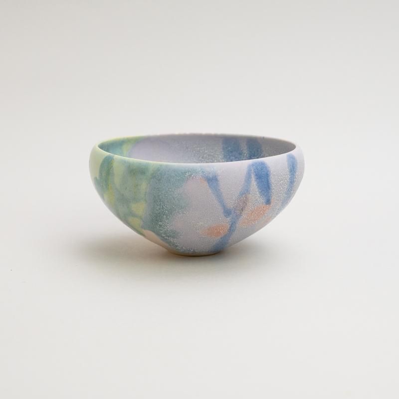  BOWL -PURPLE & GREEN
