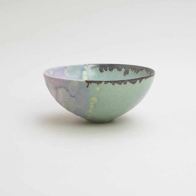  BOWL -PURPLE & GREEN