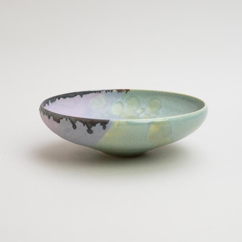  BOWL -PURPLE & GREEN