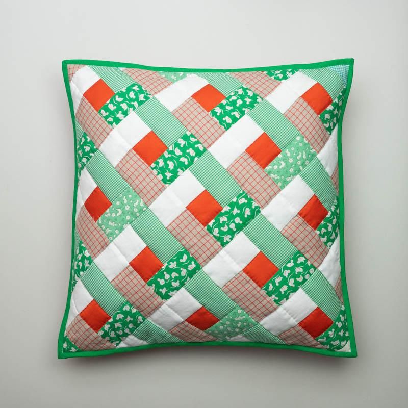  PATCHWORK QUILT CUSHION #6