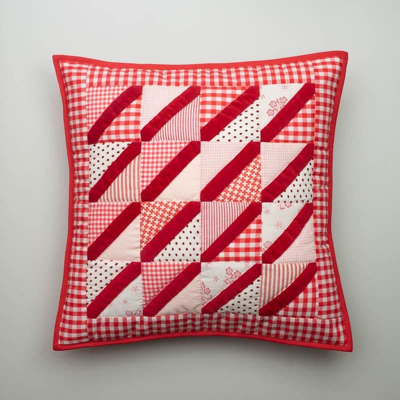  PATCHWORK QUILT CUSHION #4