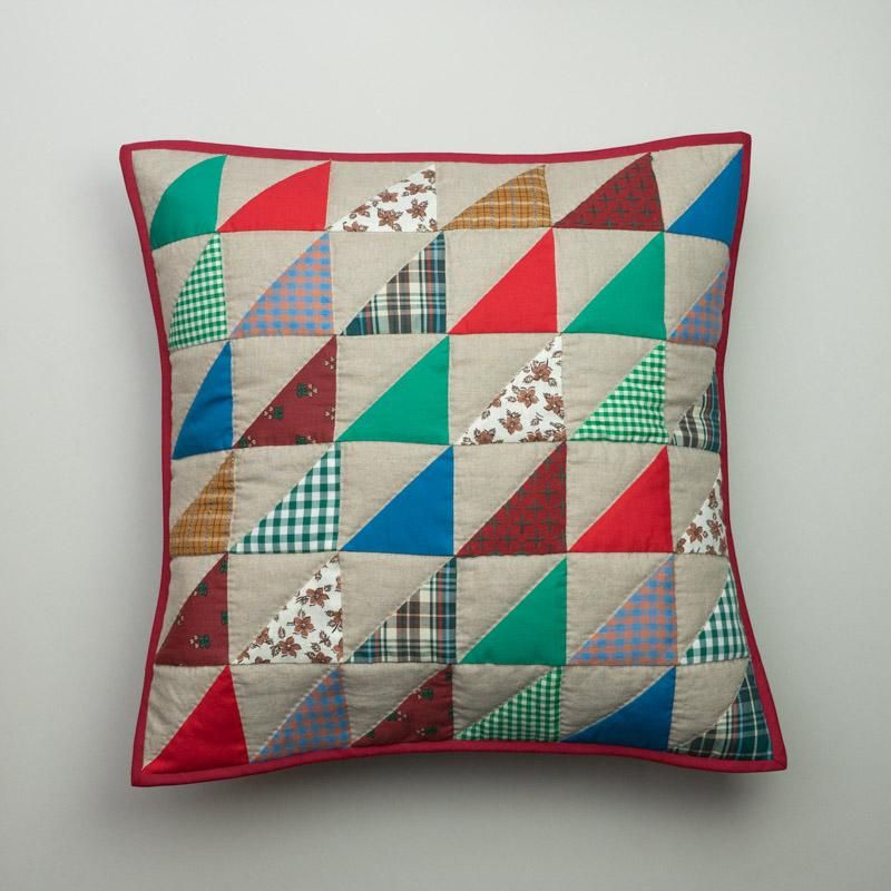  PATCHWORK QUILT CUSHION #3