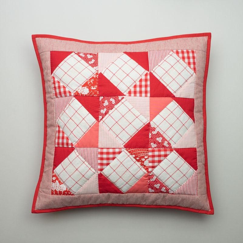 PATCHWORK QUILT CUSHION #2
