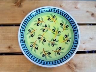 平皿φ19cm・ポーリッシュポタリー（ポーランド食器）