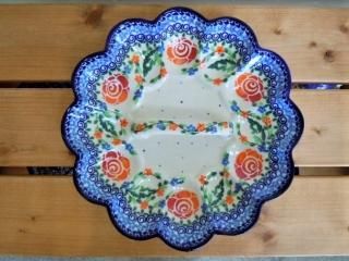 ミレナ エッグプレート - ポーランド陶器食器専門店 ポー