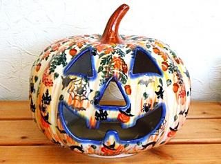 新品　ポーリッシュポタリー vena  ジャックオーランタン　パンプキン ハロウィン - ポーランド陶器食器専門店 ポーリッシュ