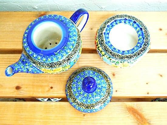 陶器　ウォーマー付　ティーポット・ハーブガーデン IwaiLoft 白 ティーウォーマー キャンドルスタンド 保温 陶磁器 耐熱