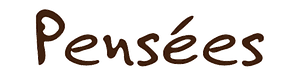 pensees