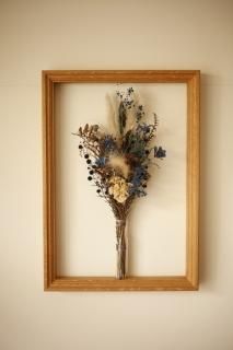 frame flower vase
