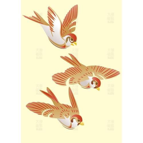 木菟と雀(KOSON)