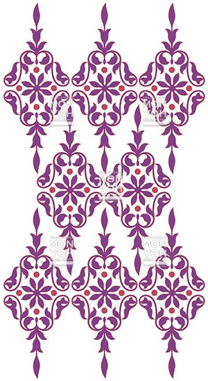フランス 中世刺繍柄 伝統文様のデザイン素材なら 文様百趣online Shop