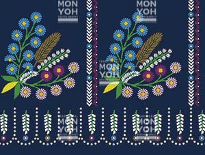 ポーランド 民族衣装の刺繍柄 伝統文様のデザイン素材なら 文様百趣online Shop ポーランド 民族衣装の刺繍柄 伝統文様のデザイン素材なら 文様百趣online Shop