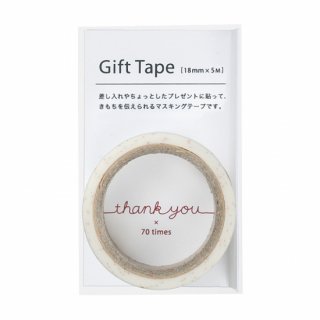 ギフトテープ　thank you (GF-MT3)