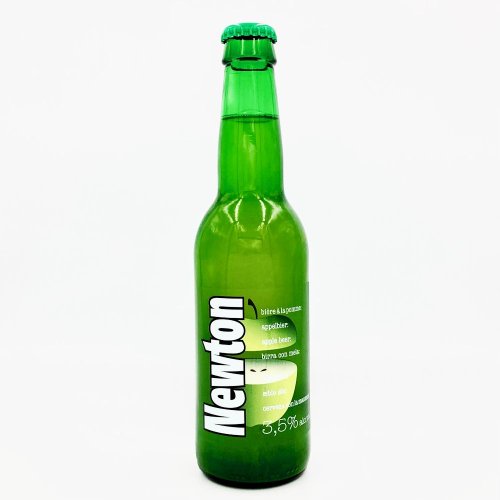 ベルギービール　Newton 青りんごビール