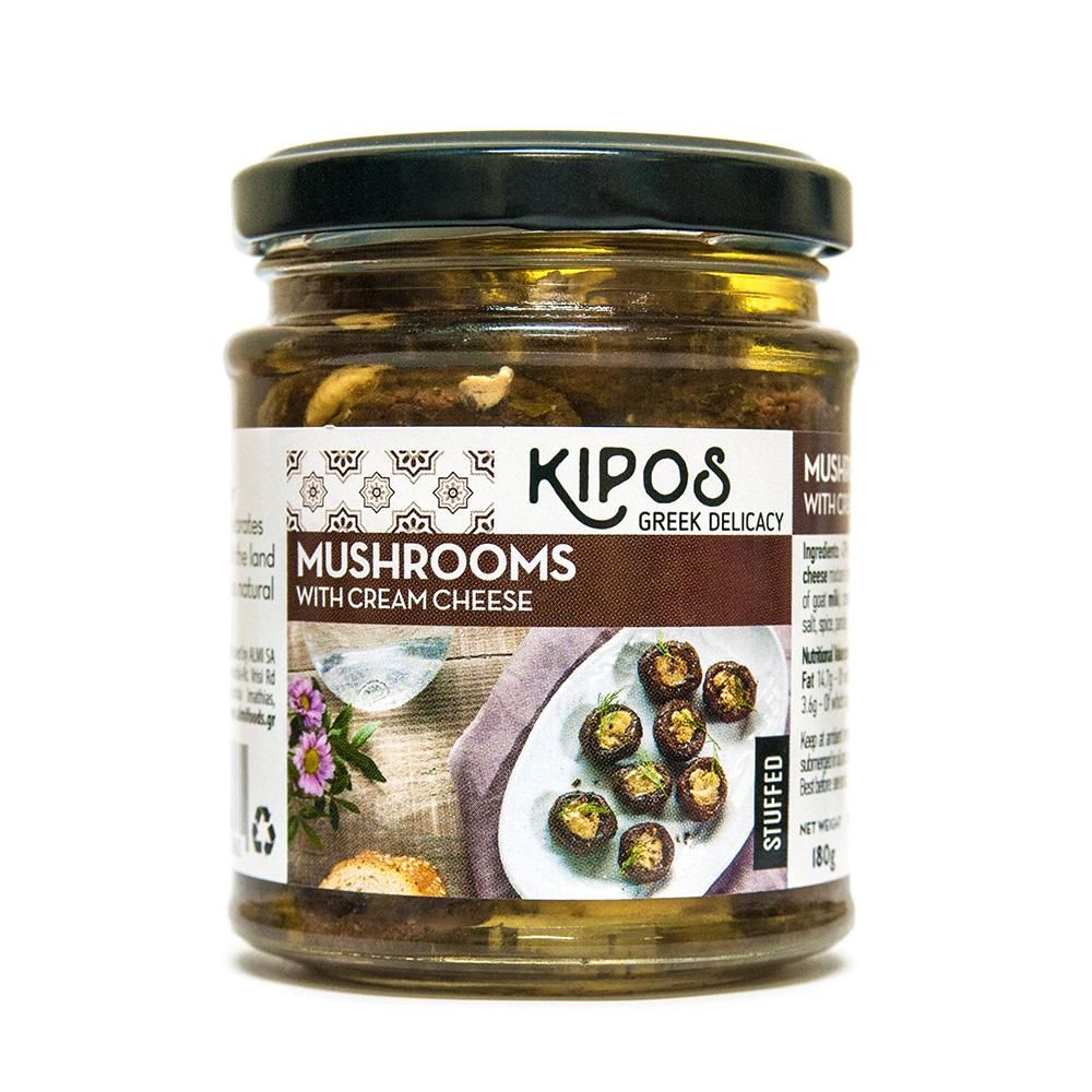 キポス グリルドマッシュルーム クリームチーズ入り - 三留商店