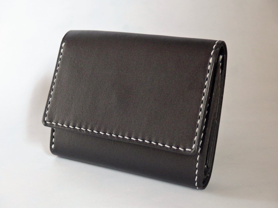 【販売終了】 みつおり屋さん 三つ折り財布(小銭入れあり)