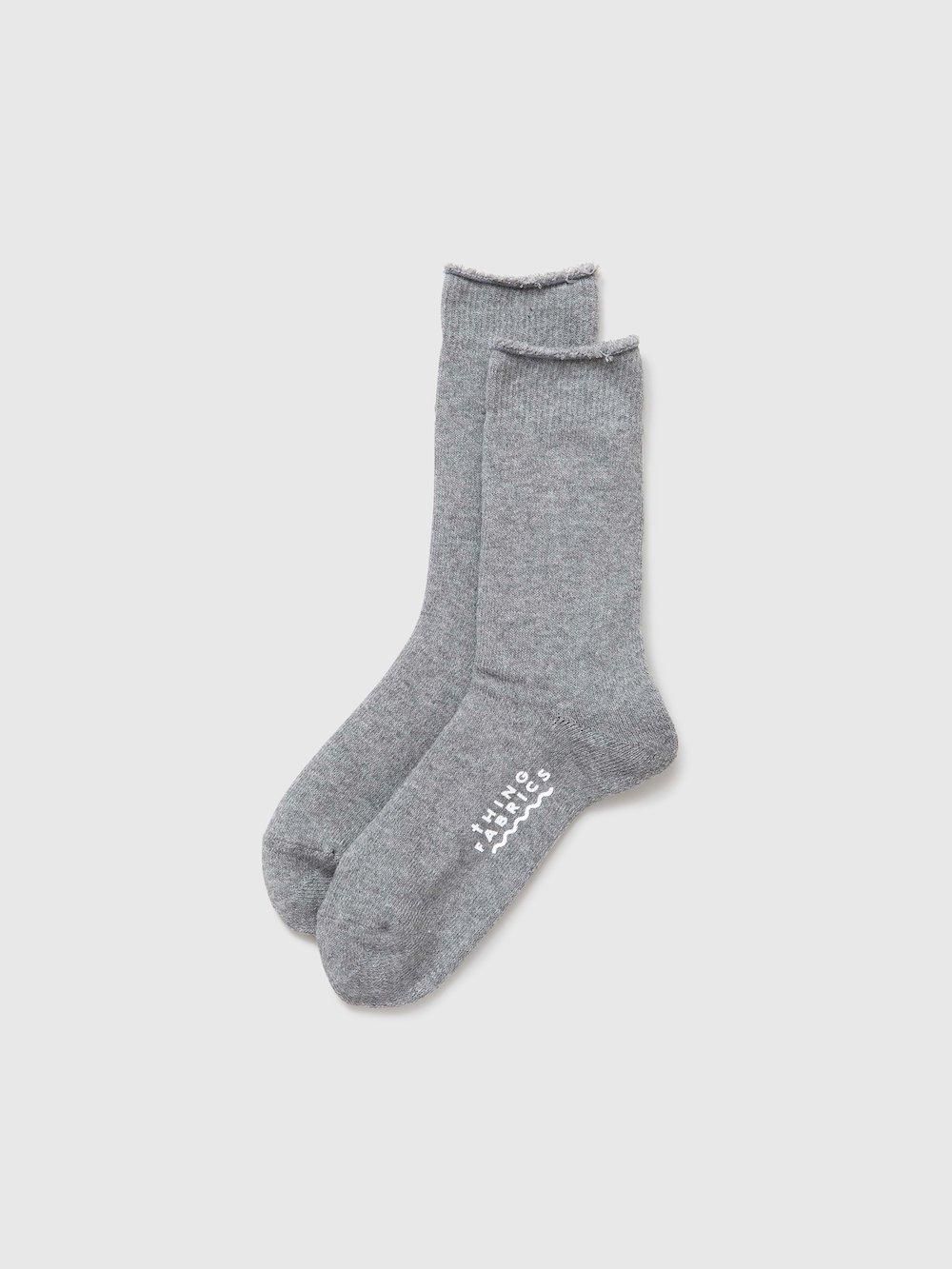 Organic Heather Pile Crew Socks|˥åѥ륯롼å