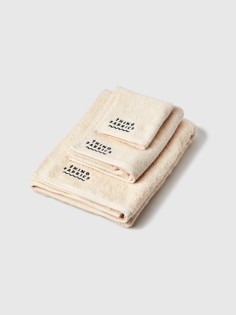 3-Piece THING FABRICS Organic Towel Gift Box |󥰥ե֥å ˥å եȥܥå3å