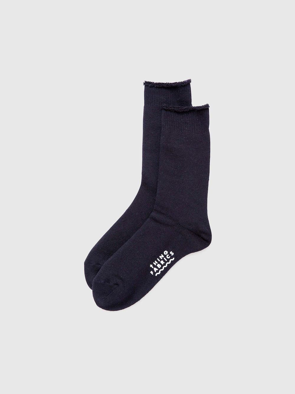 4-Piece Organic Heather Pile Crew Socks Set (White,Navy,Black,Grey)|˥åѥ륯롼å 4å