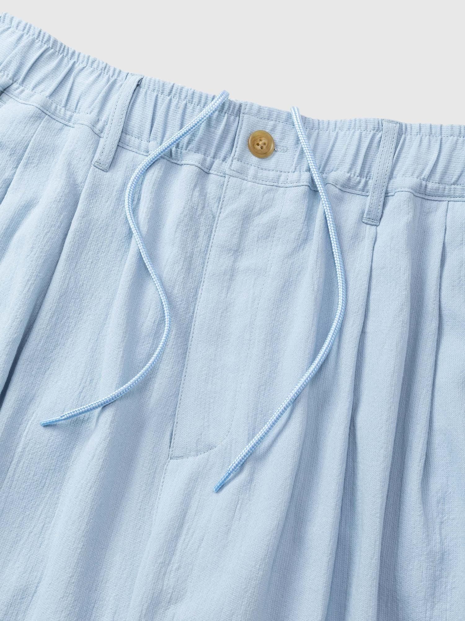 Towel Cloth Wide Tapered Pants (Fresca Broad for Towel Loom)|タオルクロス・ワイドテーパードパンツ