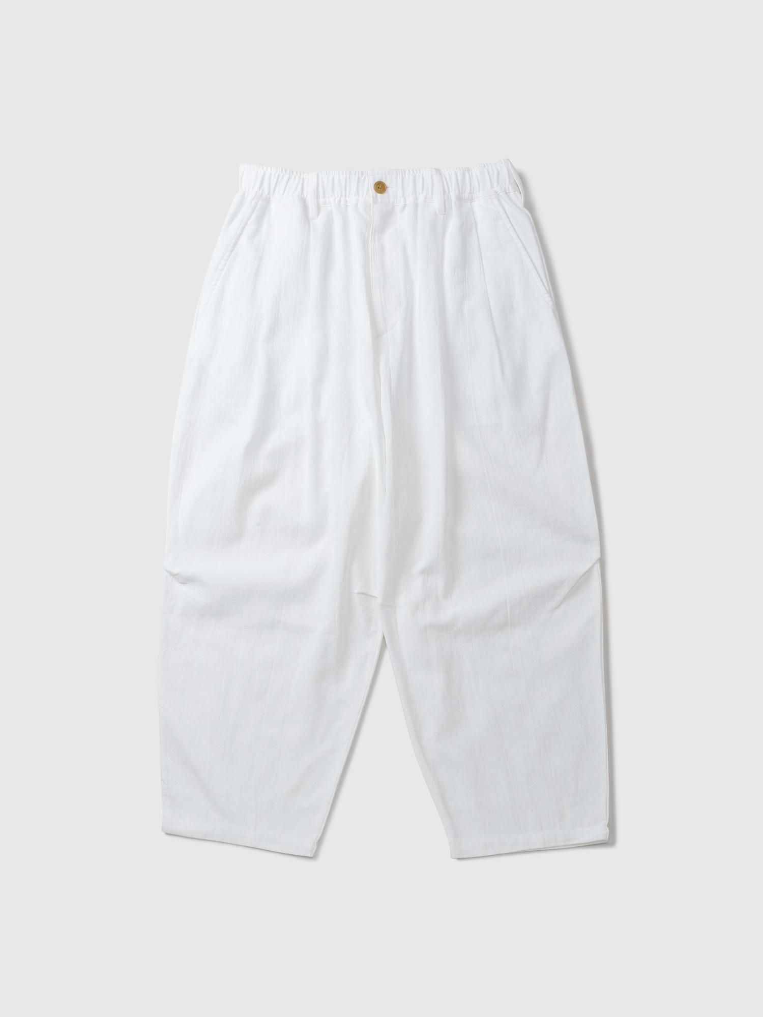 Towel Cloth Wide Tapered Pants (Fresca Broad for Towel Loom)|タオルクロス・ワイドテーパードパンツ