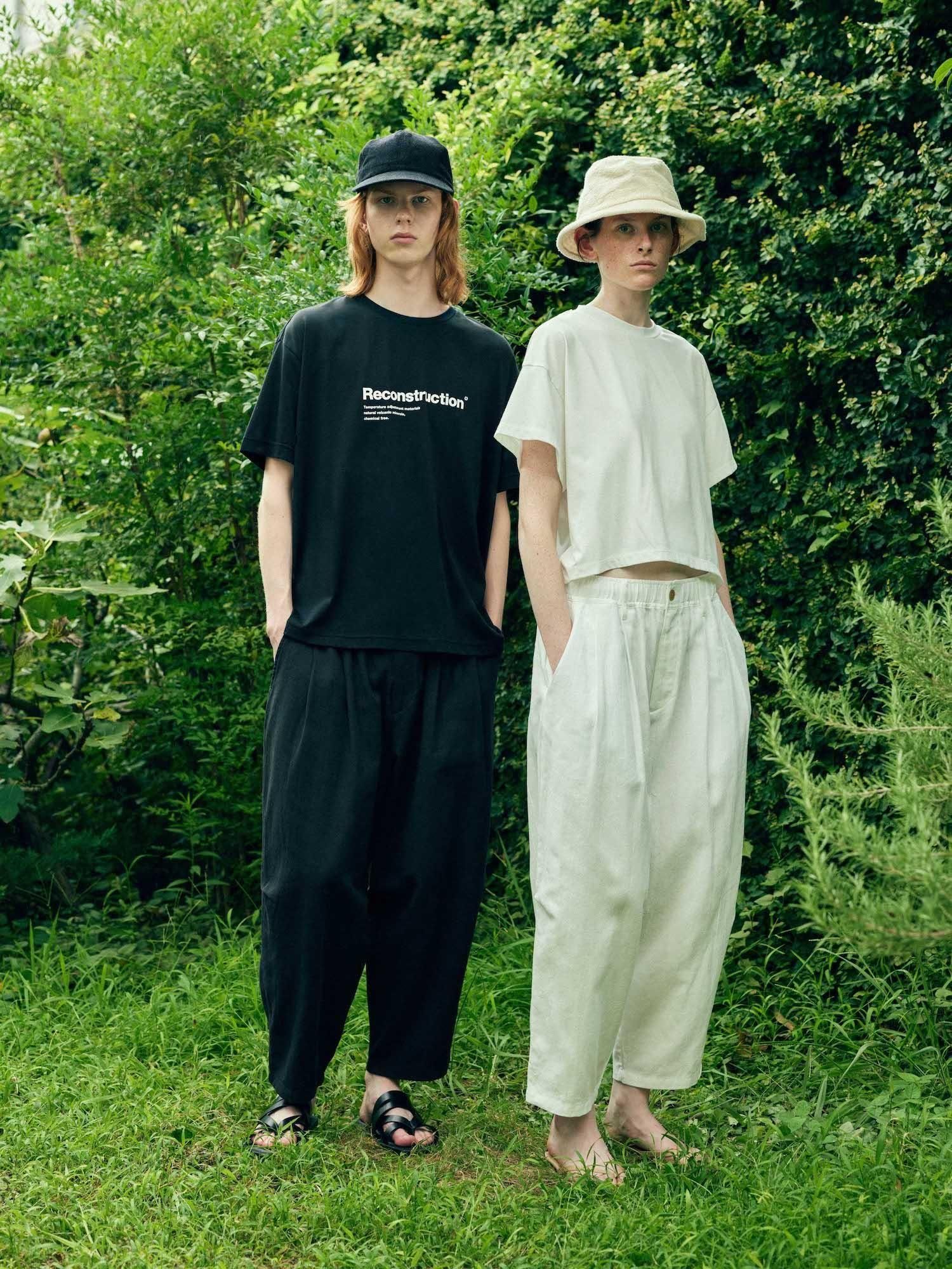 Towel Cloth Wide Tapered Pants (Fresca Broad for Towel Loom)|タオルクロス・ワイドテーパードパンツ