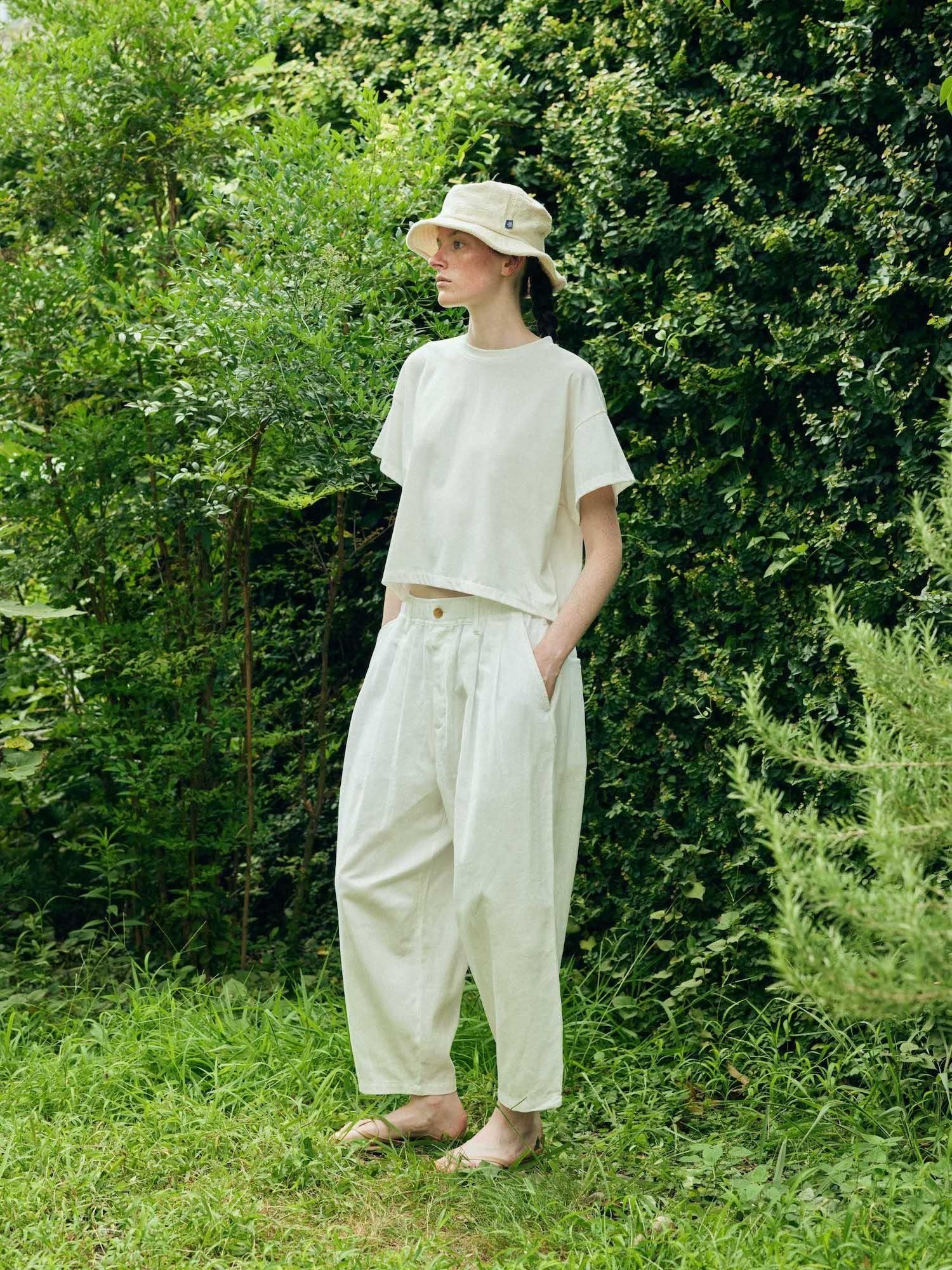Reconstruction Cropped Length T-Shirt|リコンストラクション・クロップドTシャツ