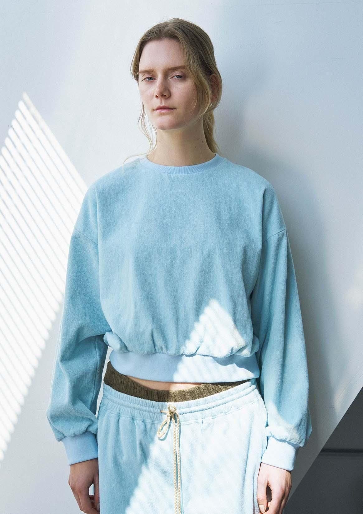 1mm Pile Cropped Long sleeve T-Shirt|1ミリパイル・クロップドロングスリーブTシャツ