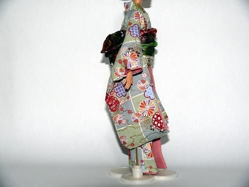 ミニチュア着物型紙