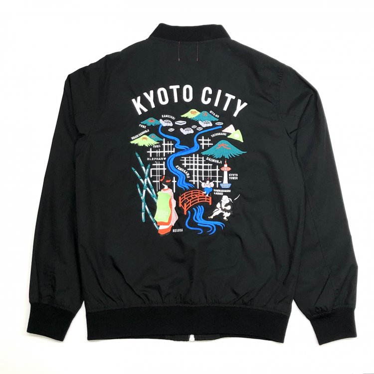 KYOTO CITY 刺繍ジャケット