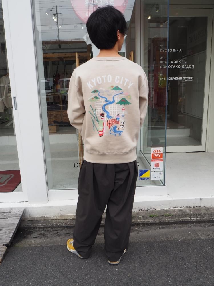 KYOTO刺繍LOGO SWEAT | THE SOUVENIR STORE Online Store