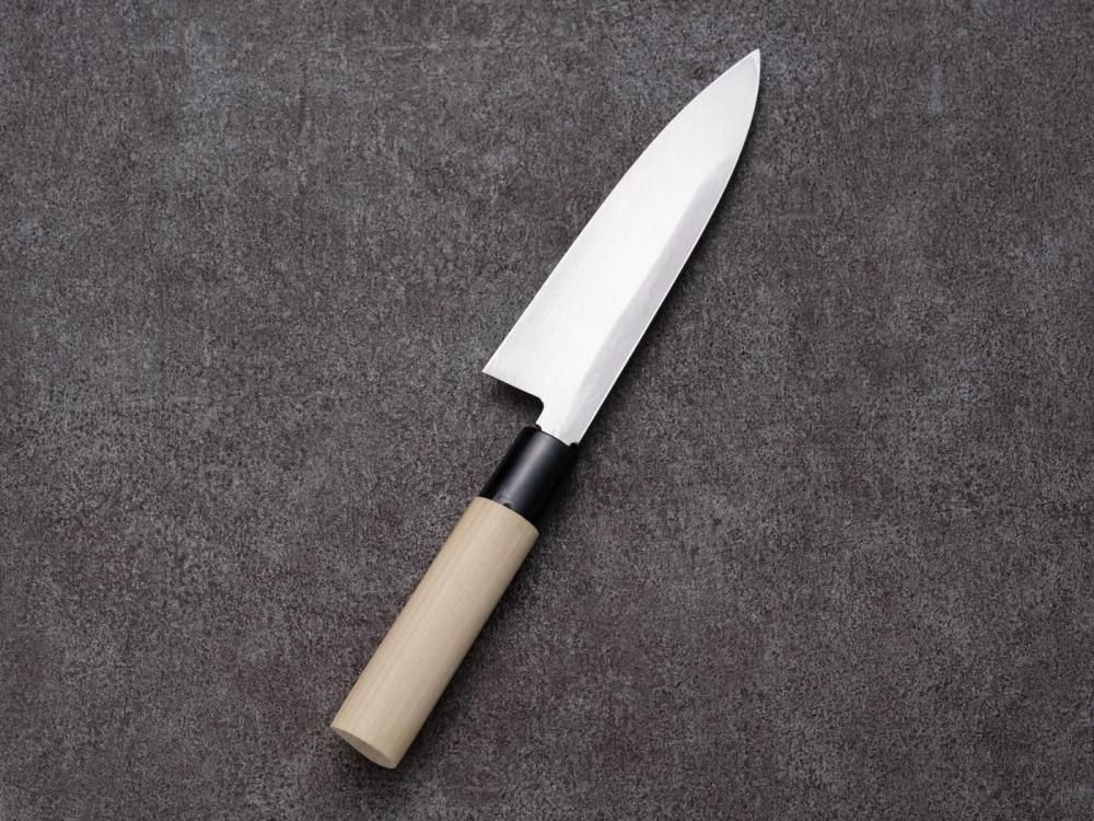 ふくべ黒打ち舟行包丁 165mm - ≪能登包丁通販≫ 明治四十一年 ふくべ黒打ち舟行包丁 165mm - ≪能登包丁通販≫ 明治四十一年