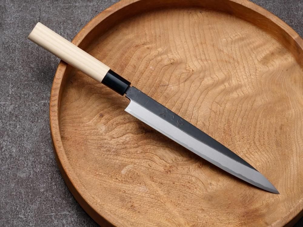 ふくべ黒打ち柳刃包丁 | 210mm - ≪能登包丁通販≫ 明治四十一年創業の