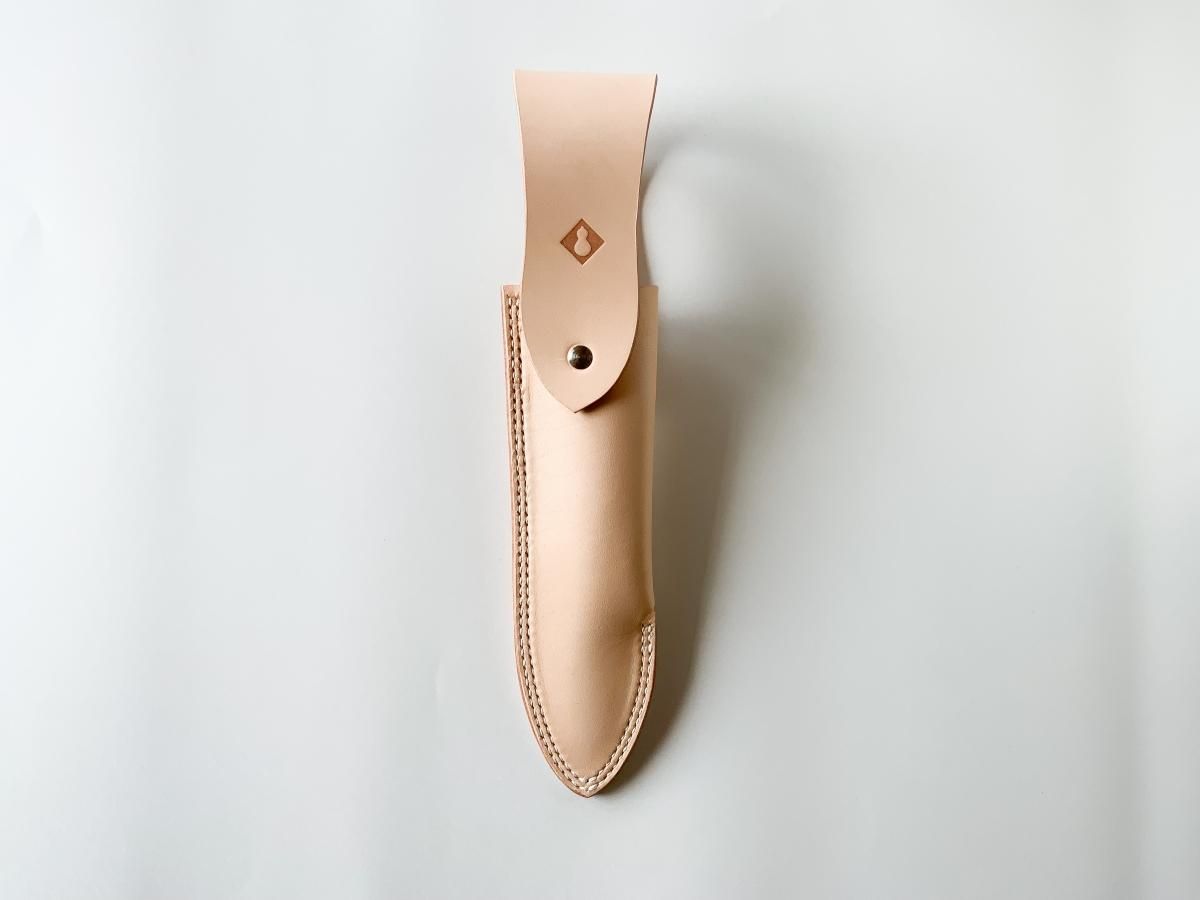 能登マキリ専用レザーケース ベルト付 港町の鍛冶屋 ふくべ鍛冶 能登マキリ専用レザーケース ベルト付 港町の鍛冶屋 ふくべ鍛冶