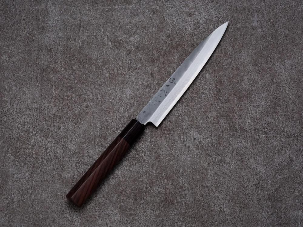 ふくべ柳刃包丁180mm (高級 積層) - ≪能登包丁通販≫ 明治四十 ふくべ柳刃包丁180mm (高級 積層) - ≪能登包丁通販≫ 明治四十