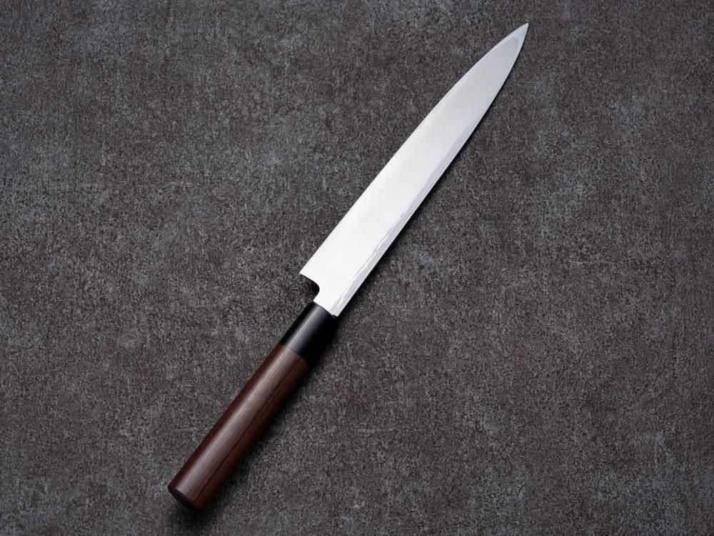 ふくべ柳刃包丁240mm | 高級積層 - ≪能登包丁通販≫ 明治四十一