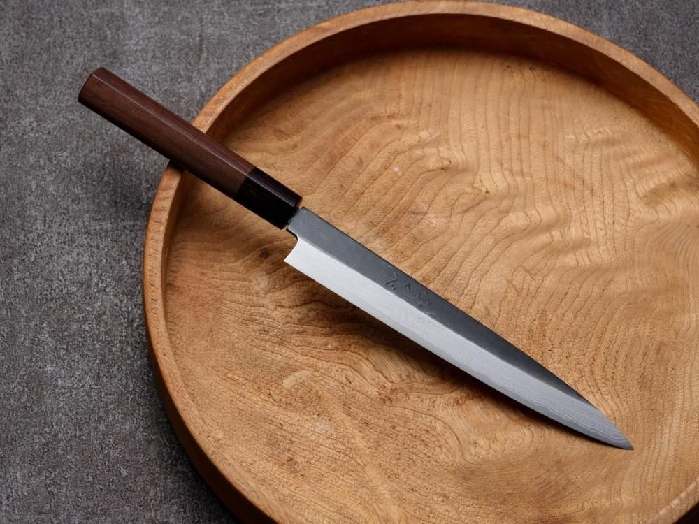 楽天市場】先丸柳刃包丁 尺一（刃渡り330mm） 尺（刃渡り300mm