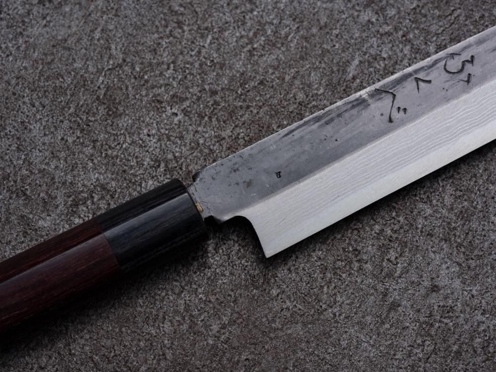 ふくべ柳刃包丁240mm (高級 積層) - ≪能登包丁通販≫ 明治四十 ふくべ柳刃包丁240mm (高級 積層) - ≪能登包丁通販≫ 明治四十