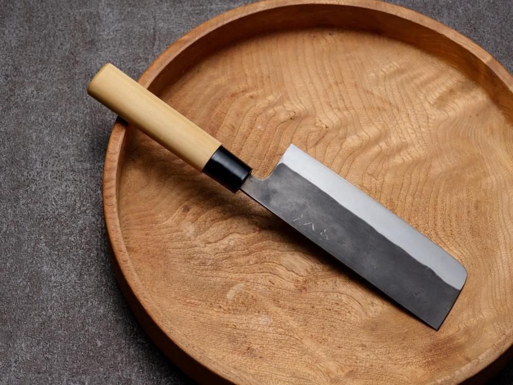 楽天市場】【日本製】兼義作 黒打菜切包丁 165mm 菜切り 和包丁