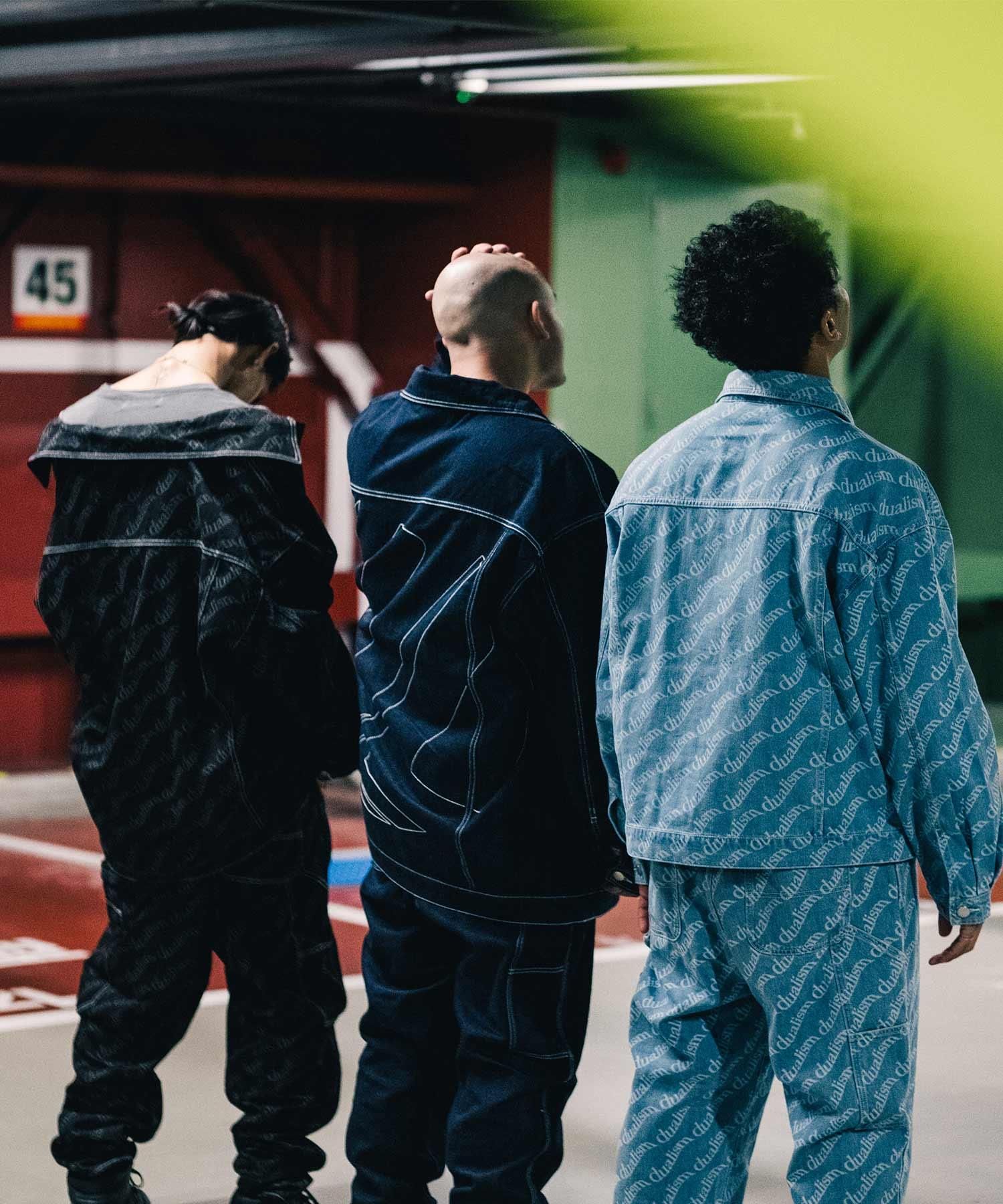 DUALISM/DLSM(デュアリズム) デニムジャケット MONOGRAM OVER DENIM DUALISM/DLSM(デュアリズム) デニムジャケット MONOGRAM OVER DENIM