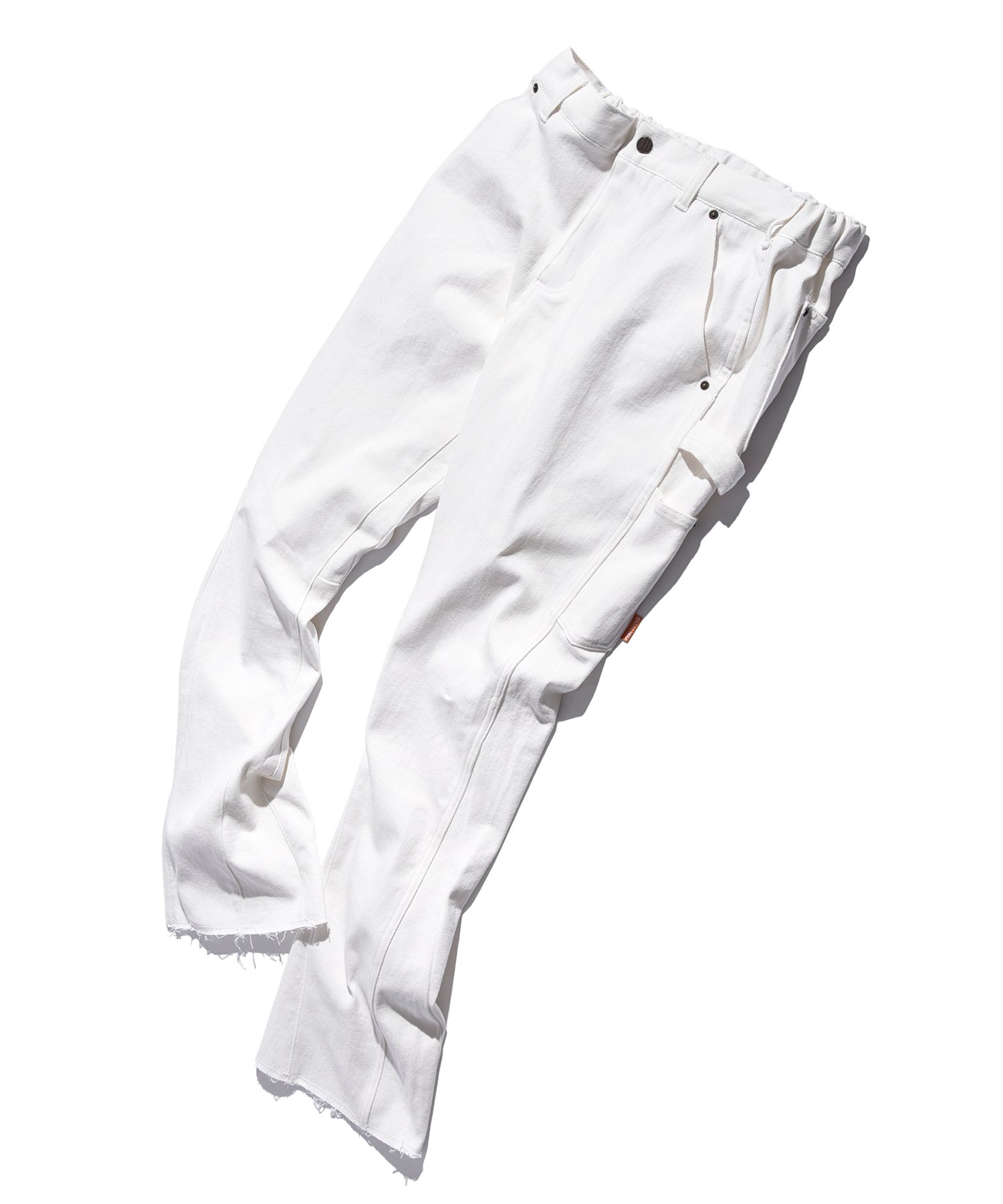 DUALISM/DLSM(デュアリズム)パンツ WHITE FLARED DENIM PAINTER PANTS 公式通販サイト