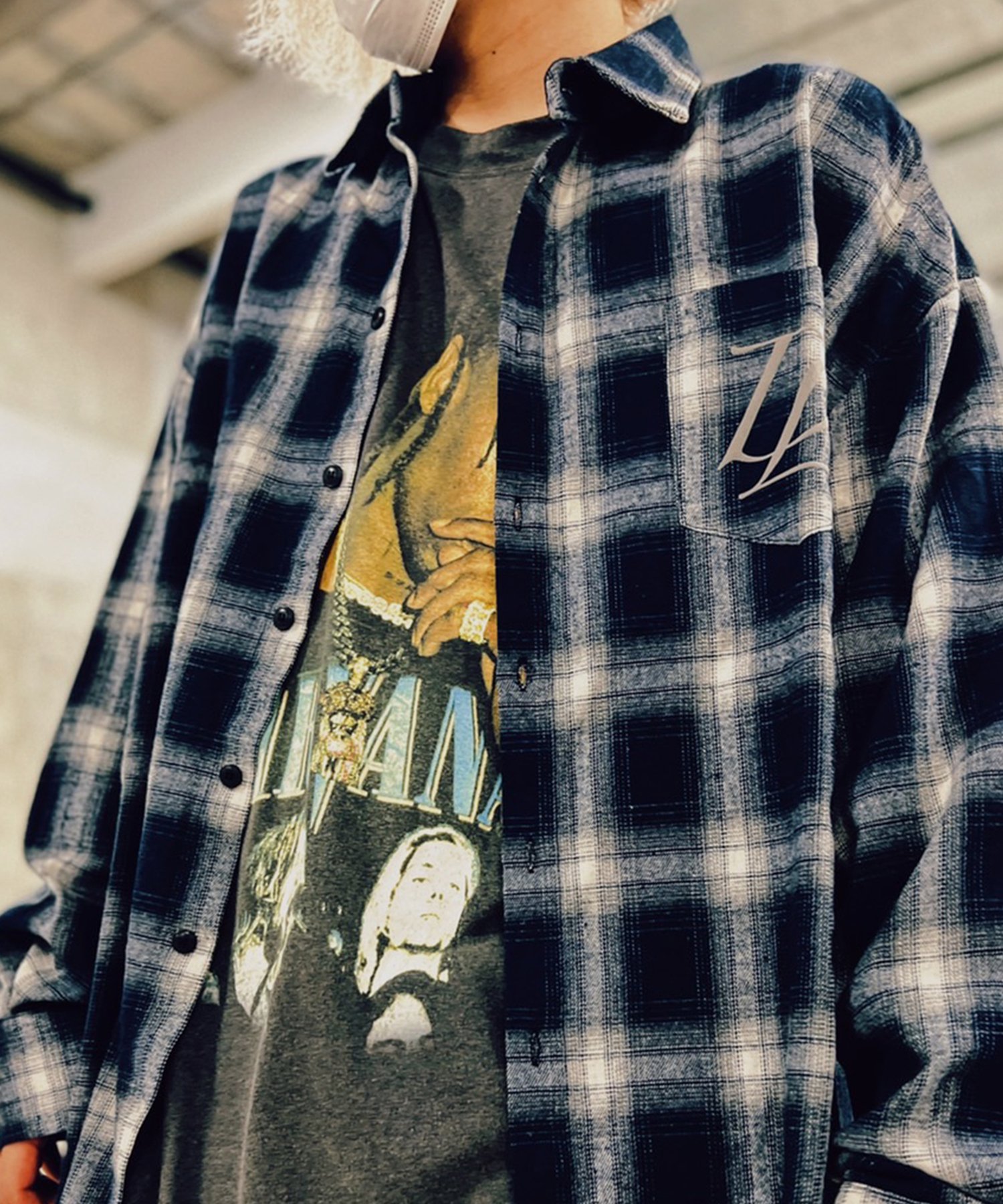 DUALISM/DLSM(デュアリズム) シャツ DL LABEL LOGO CHECK SHIRT PT.2