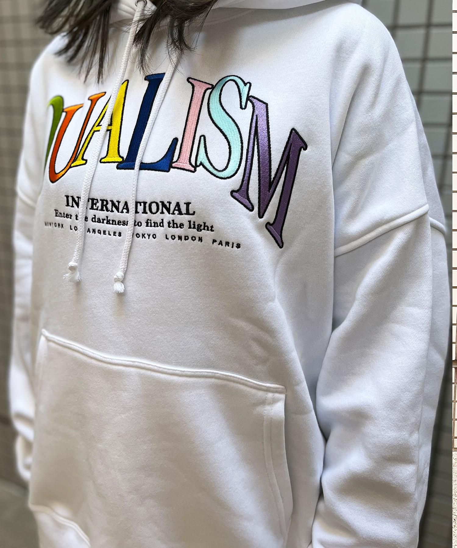 DUALISM/DLSM(デュアリズム) フードパーカー INTERNATIONAL LOGO