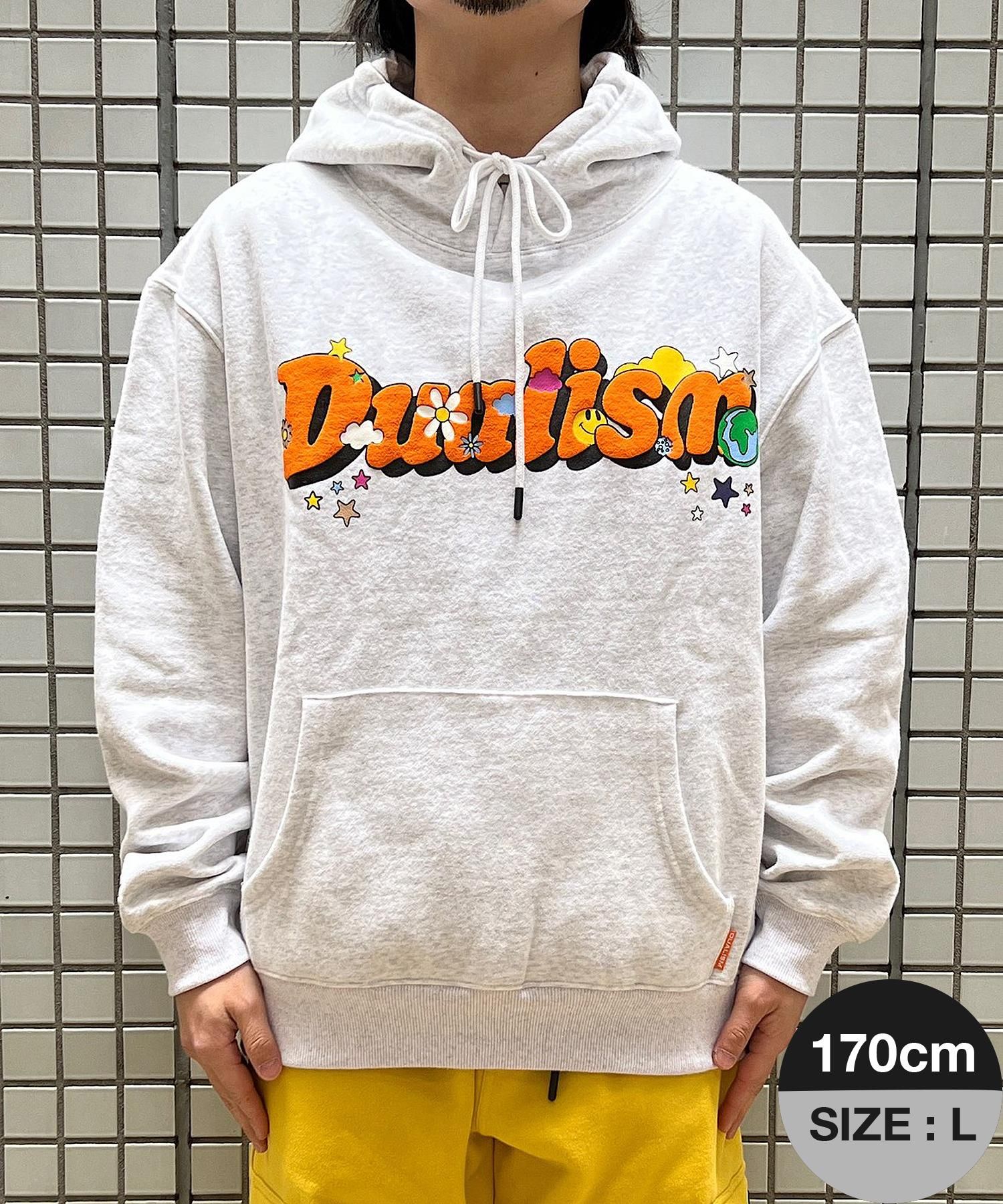 DUALISM/DLSM(デュアリズム) フードパーカー WORLD LOGO HOODIE DUALISM/DLSM(デュアリズム) フードパーカー WORLD LOGO HOODIE