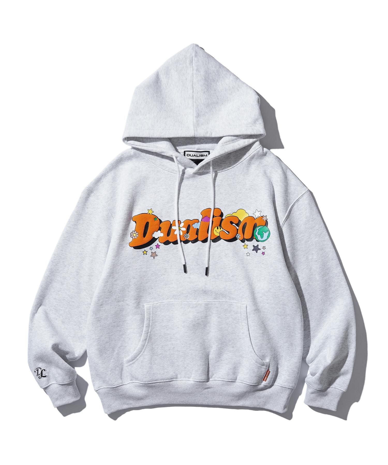 DUALISM/DLSM(デュアリズム) フードパーカー WORLD LOGO HOODIE DUALISM/DLSM(デュアリズム) フードパーカー WORLD LOGO HOODIE