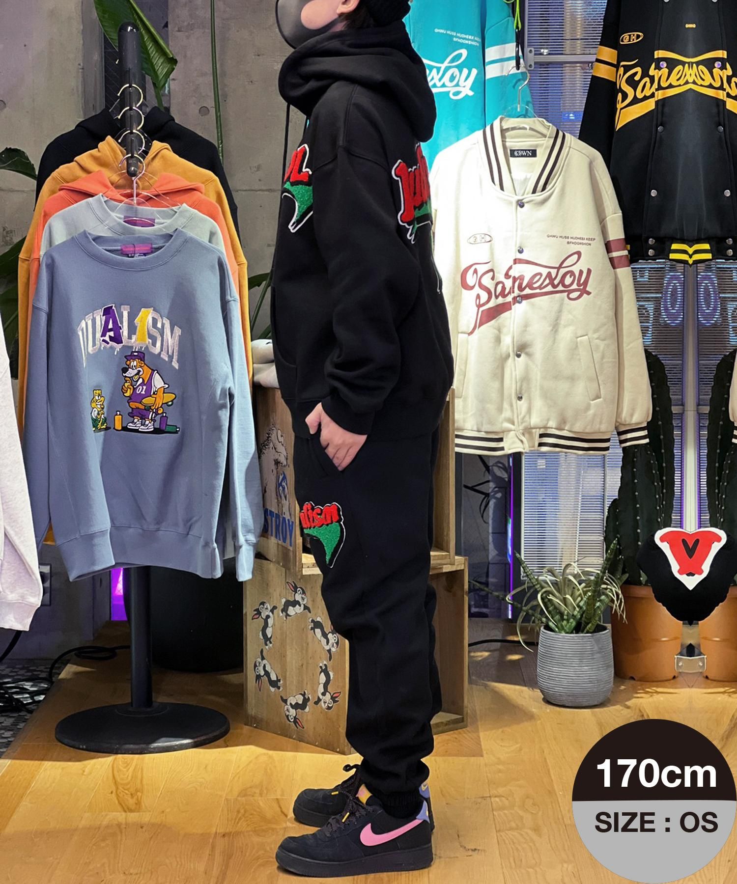 DUALISM(デュアリズム)スウェットパンツ BOOMERANG LOGO SWEAT