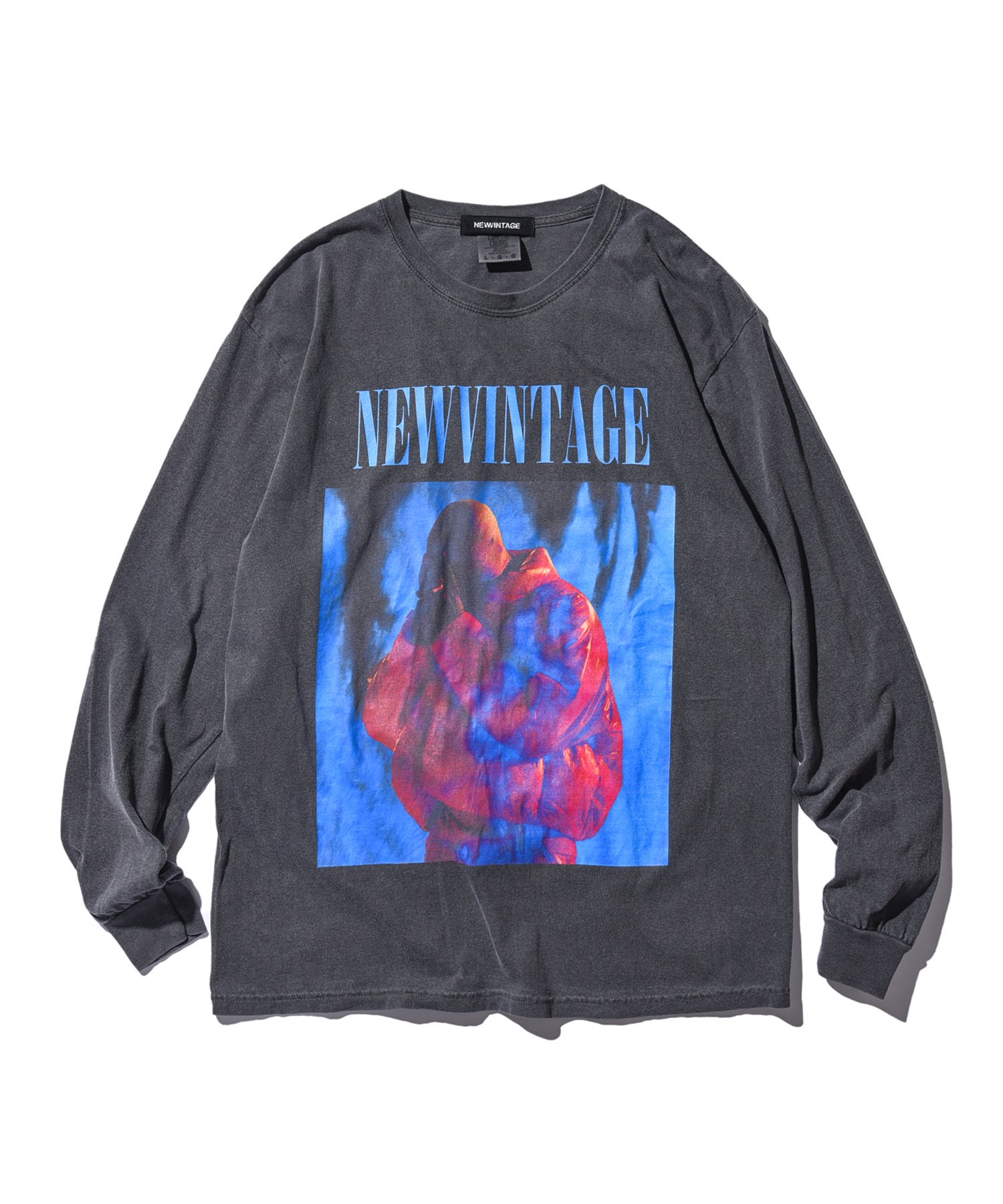 NEWVINTAGE×LVロゴ　コラボロングTシャツ